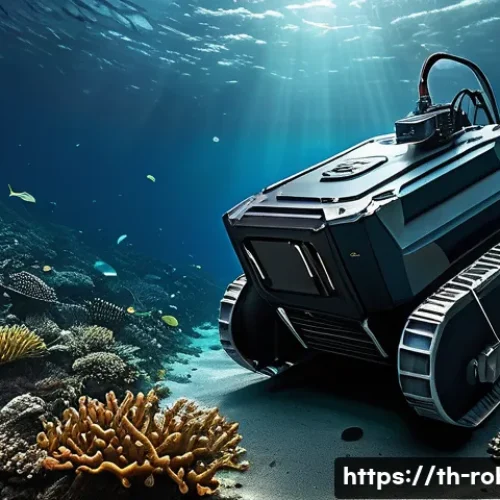 로봇 기반 해양 탐사 - A compact, agile underwater robot equipped with high-definition cameras and advanced multi-sensor ar...